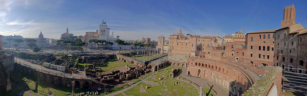 Markten van Trajanus Rome
