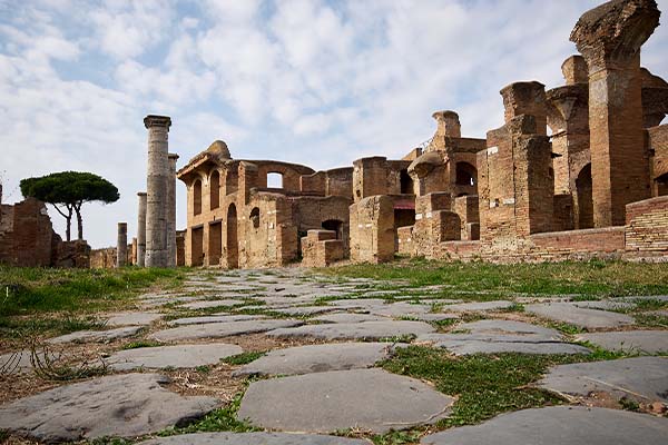 Ostia Antica opgravingen