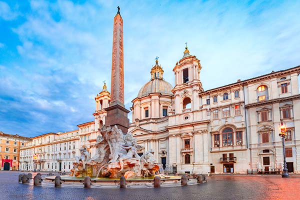 Plein in Rome, Piazza Navona